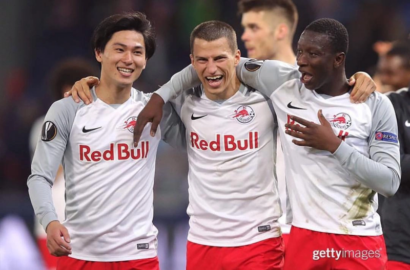 Minamino Takumi trong Red Bull Salzburg Minamino Takumi trong Red Bull Salzburg